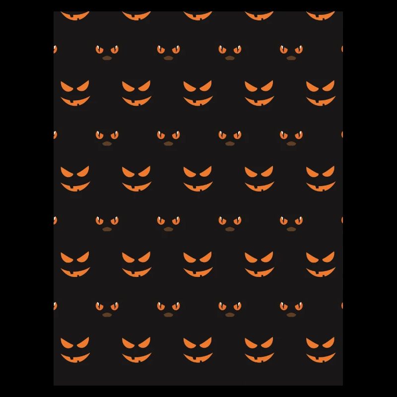 Cache-cou Halloween Jackolantern Neck Gator