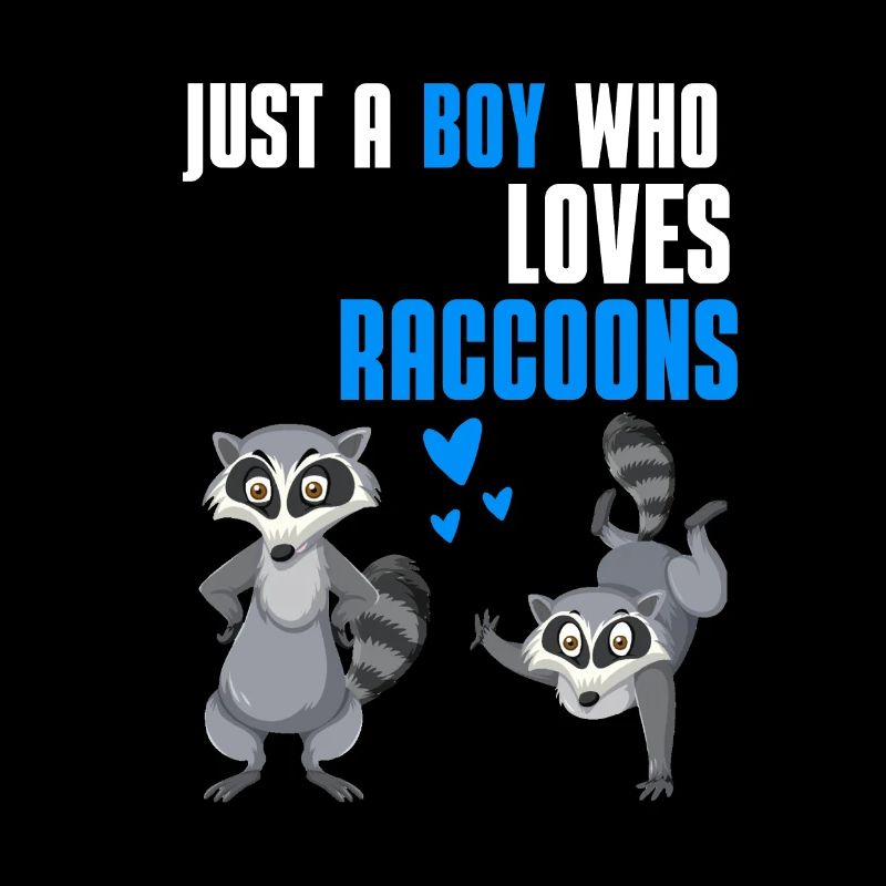 Trash Panda Waldbewohner Junge Geschenk Waschbär