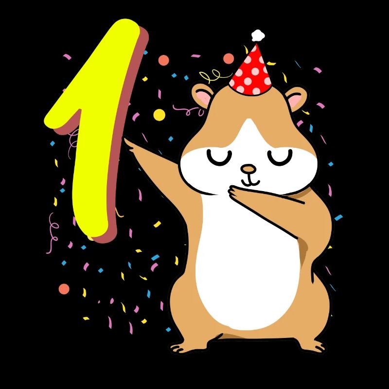 1 year old hamster birthday