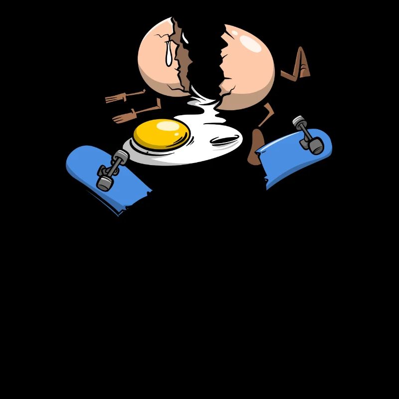 Skateboard accident egg