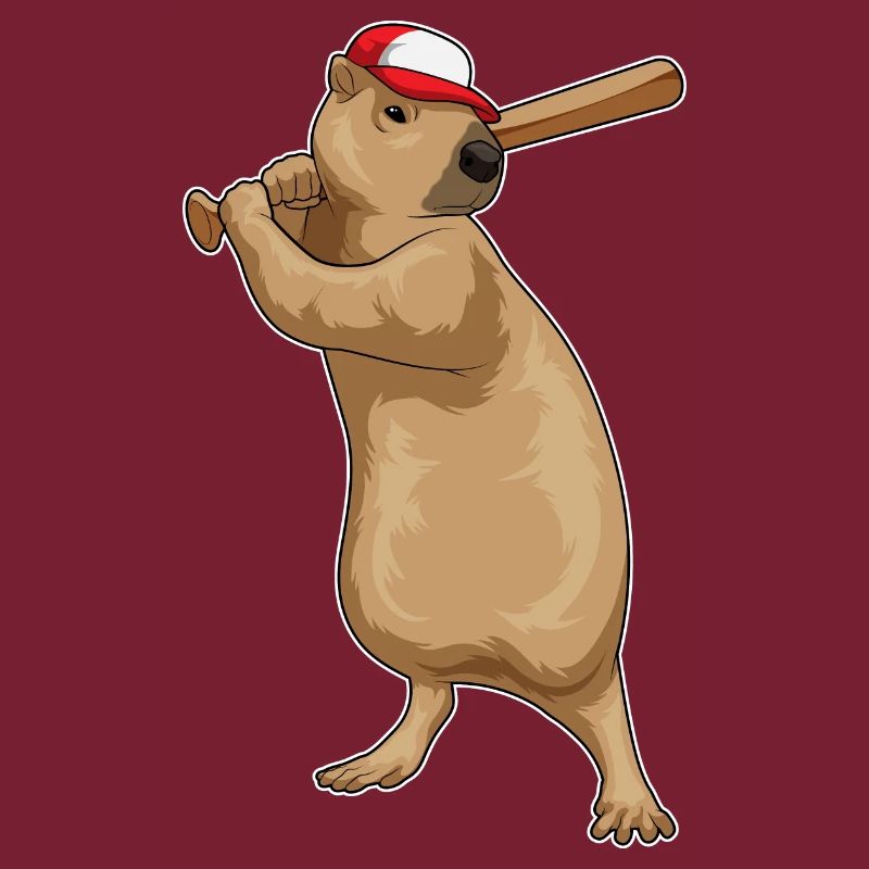 Batte de baseball Capybara