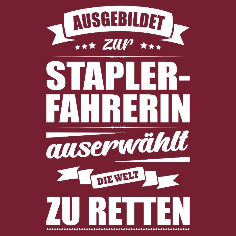 Ausgebildet Zur Staplerfahrerin Abschluss Azubi