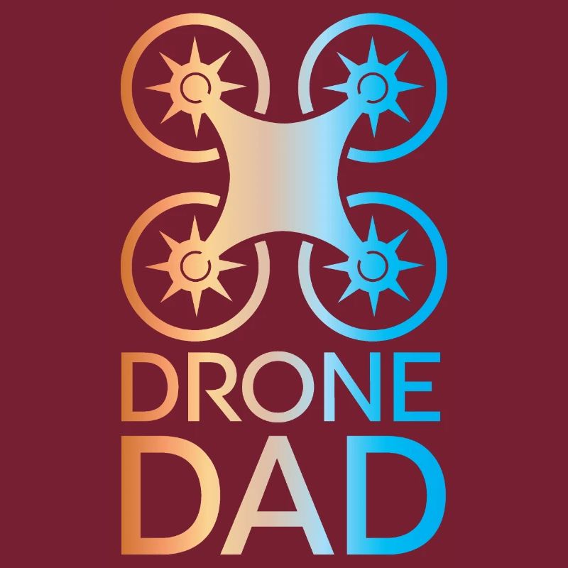 drone dad Farben Dronen Pilot Symbol icon Logo