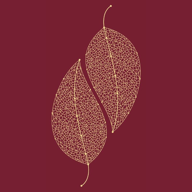 Feuilles décoratives