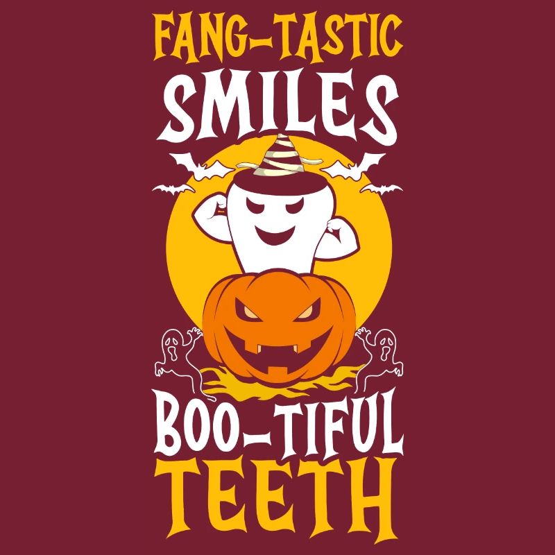 Catching smile, malignant teeth!