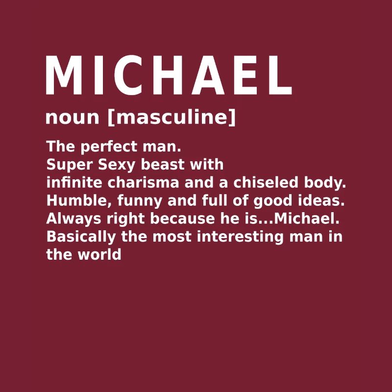 Conception du nom Michael