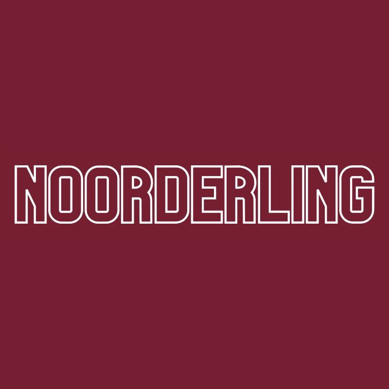 Noorderling Hemd Kapuzenkappe Amsterdam Noord Pullover