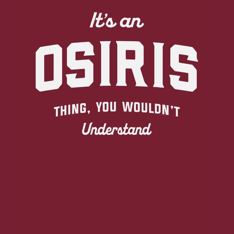 C’est une chose d’Osiris que vous ne comprendriez pas