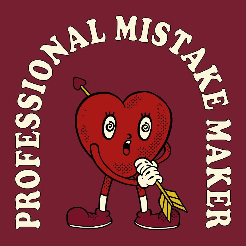 Professional Mistake Maker – Retro Comic Humor
