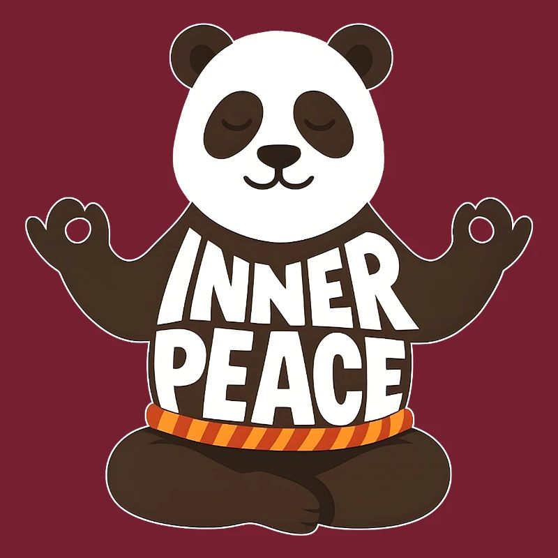 Meditating Panda - Inner Peace