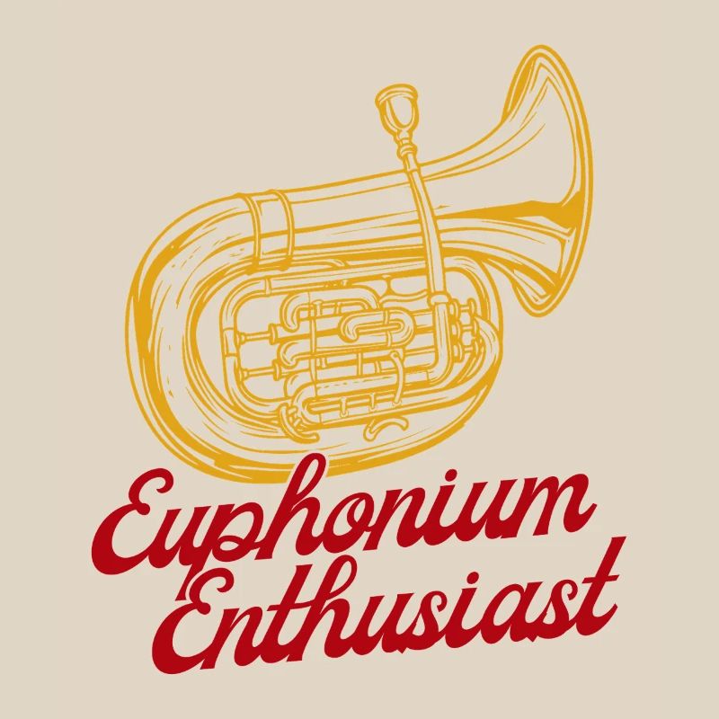Euphonium Enthusiast Baritone Marching Band