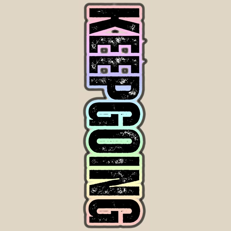 KEEP GOING – Pastel Vertical Theme