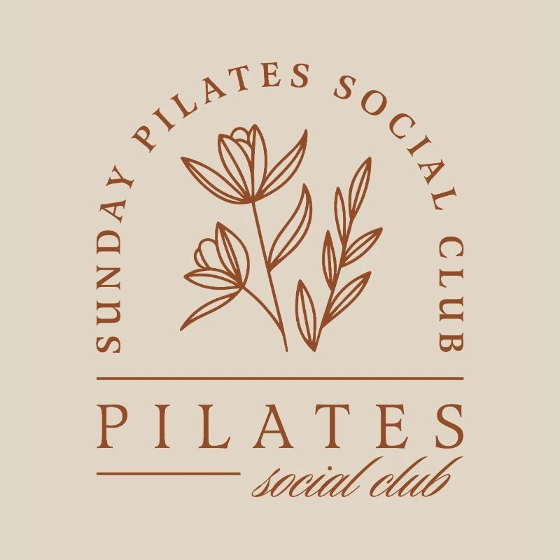 Pilates club studio girls class boho aesthetic