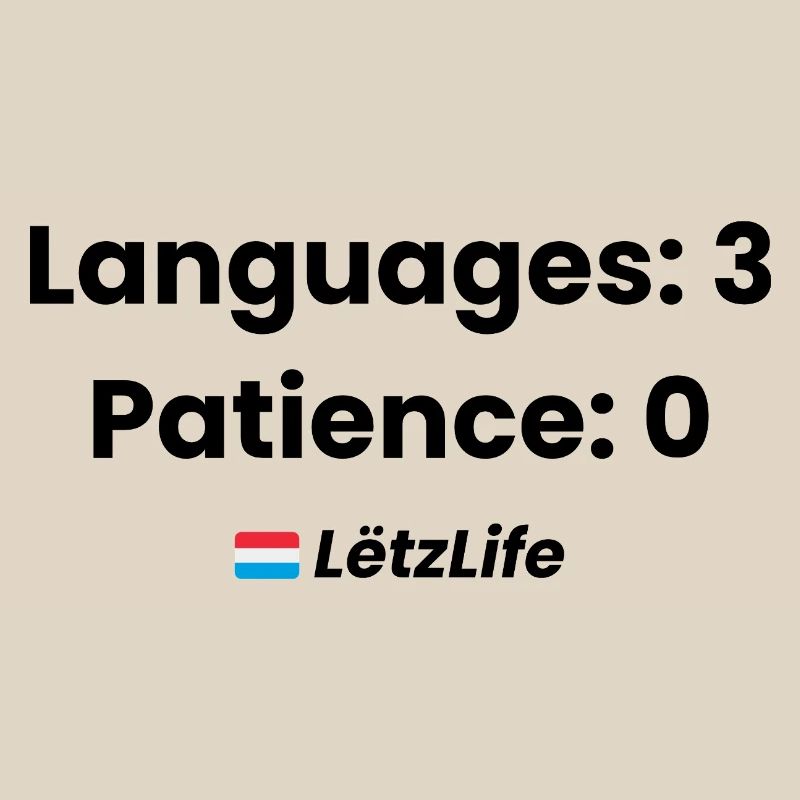 Sprachen: 3, Geduld: 0 – Mehrsprachiger Humor