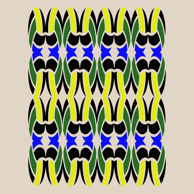 Einzigartiges Multicolor-Design