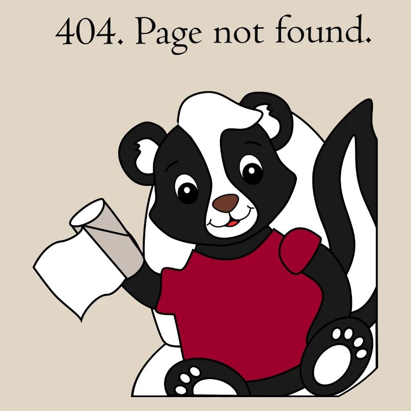 Skunk Pixie 404 Page not found