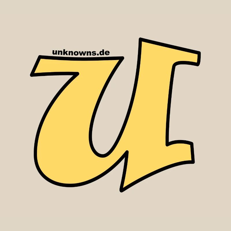 unknowns.de logo yellow mit url