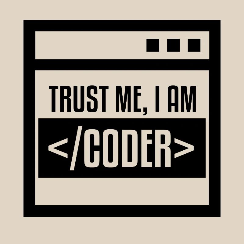 TRUST ME I AM CODER BLACK