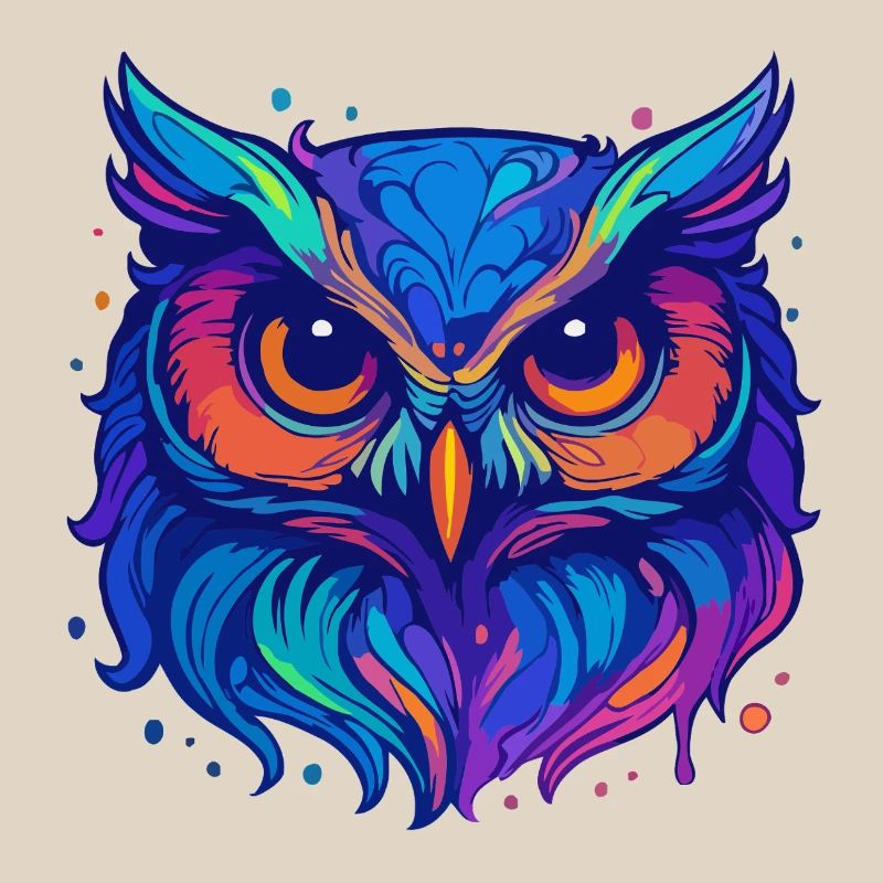 Neon-Eule