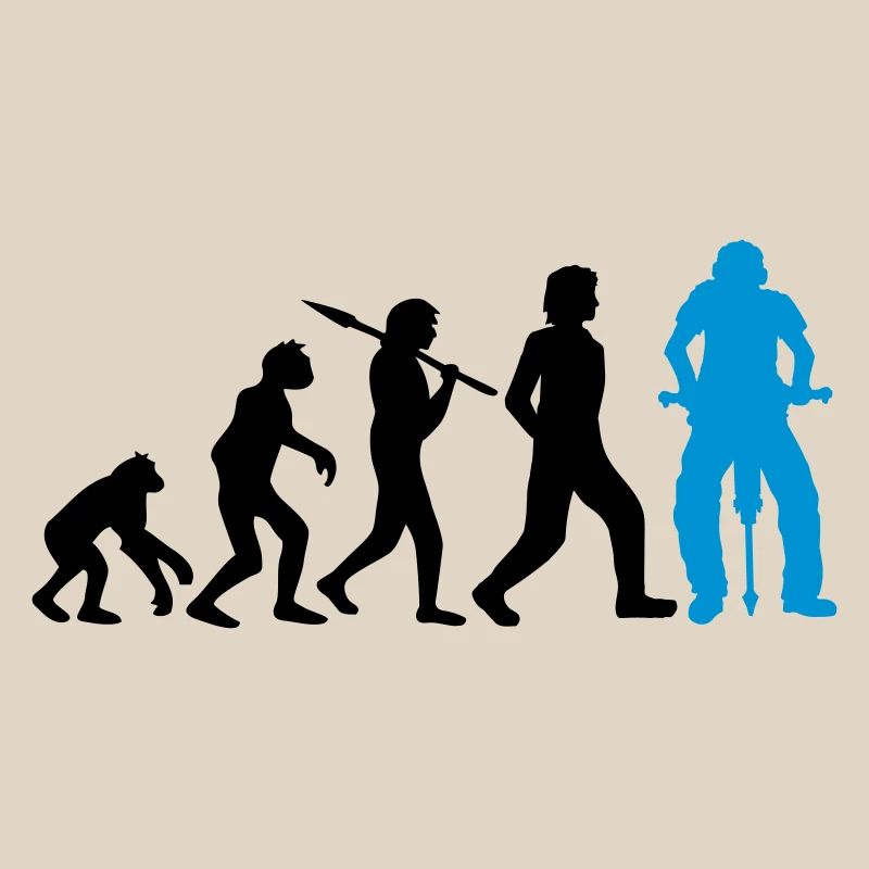 Logo Evolution Presslufthammer