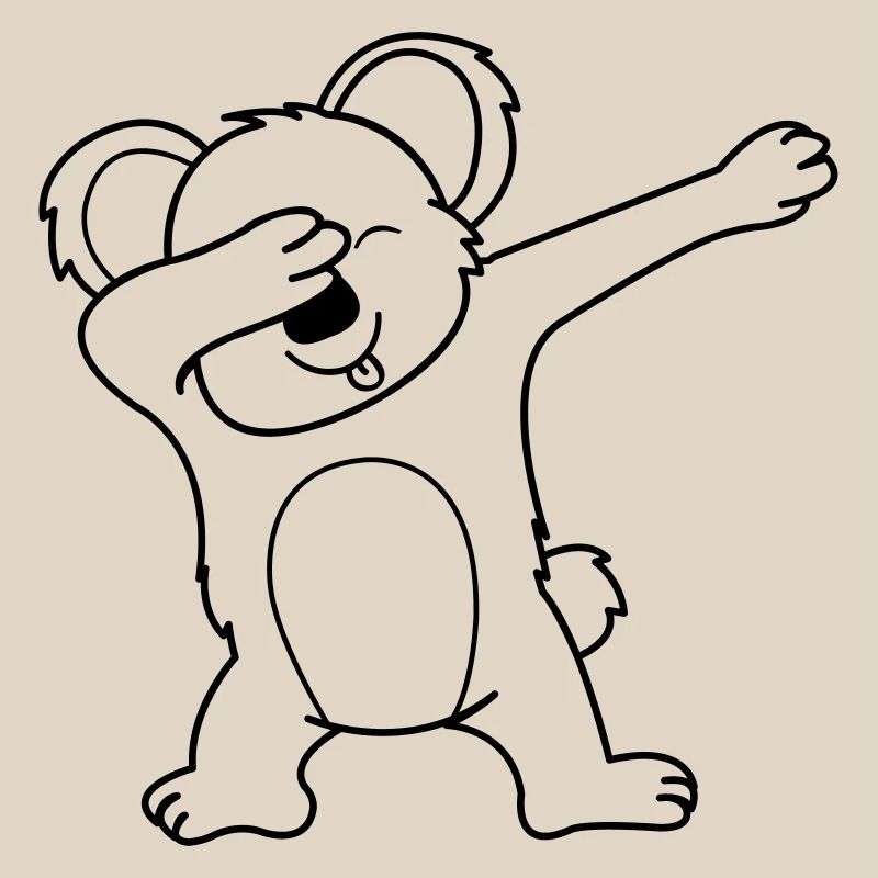 Koala Dabbing 01