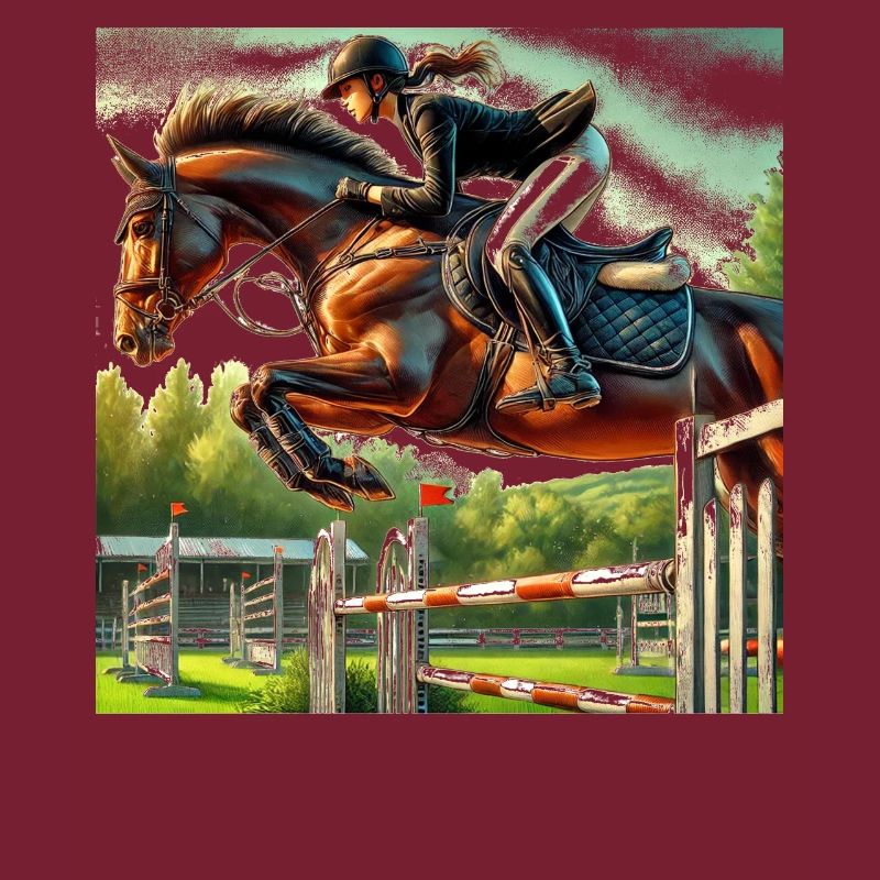 Cavalier de saut d’obstacles
