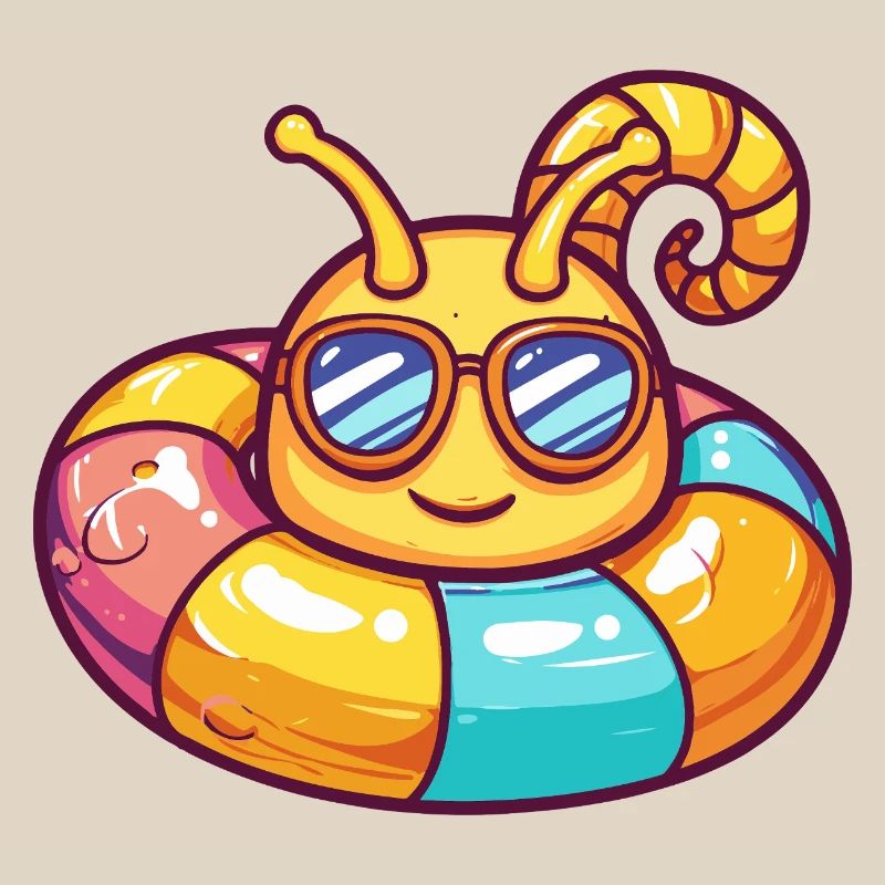 Escargot Bande Dessinée Cool