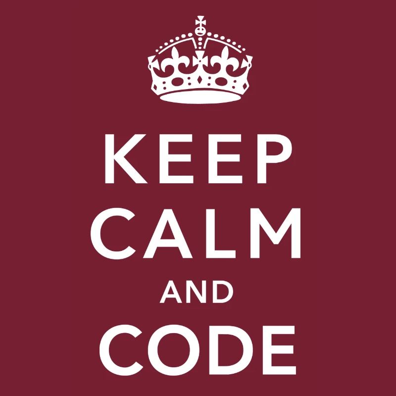 CALM DOWN AND CODE