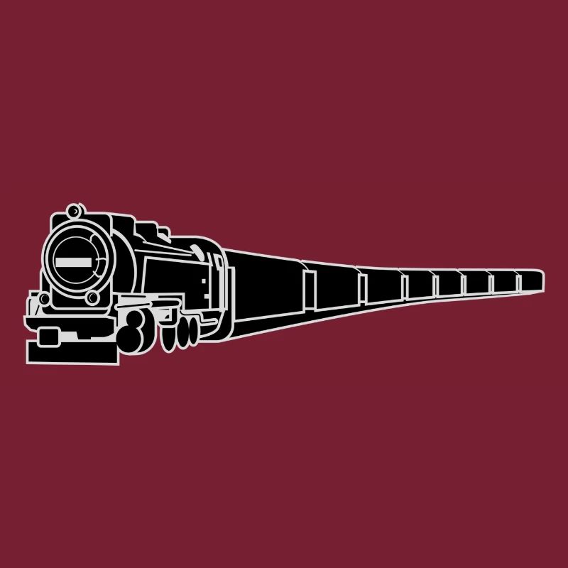 Vinted Retro Railway Train
