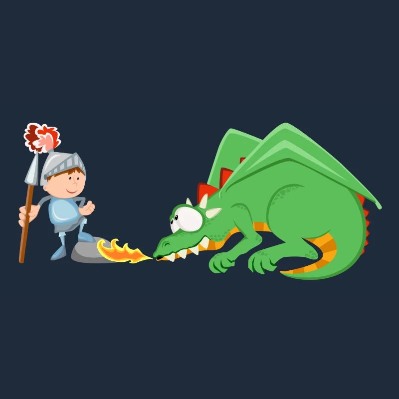 Ritter und Drache