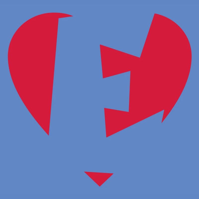 I love E - Herz E - Buchstabe E