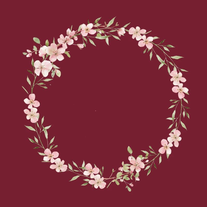 Spring Wreath - Personalizable