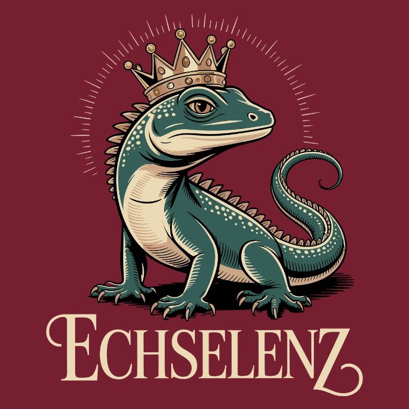 Echselenz Lustige Echse
