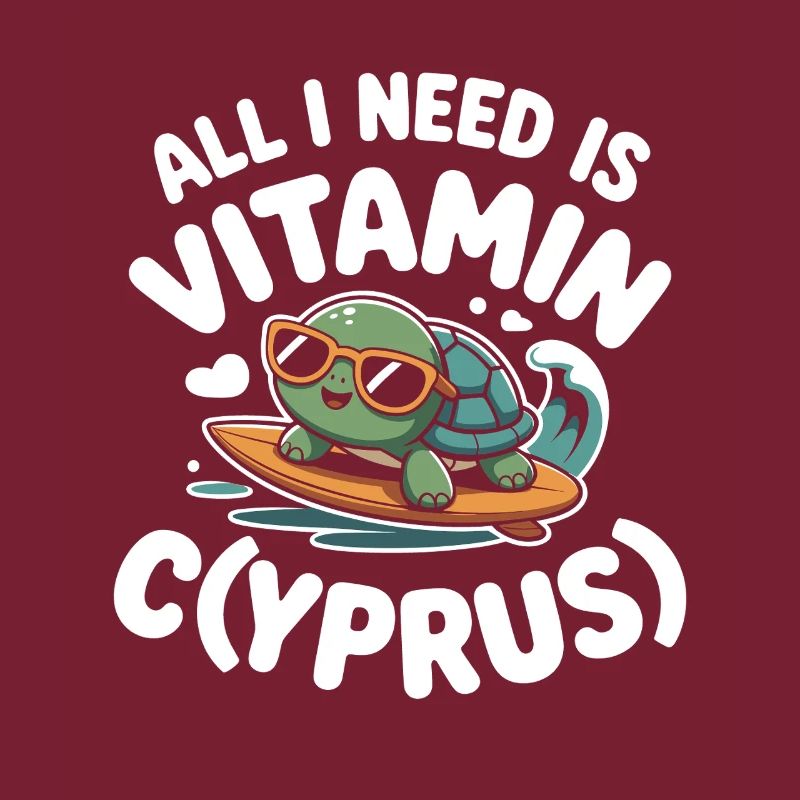 Chypre Tout ce dont j’ai besoin, c’est de vitamines Chypre Drapeau chypriote