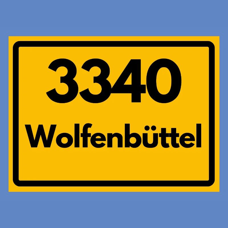 ANCIEN CODE POSTAL RETRO 3340 WOLFENBÜTTEL