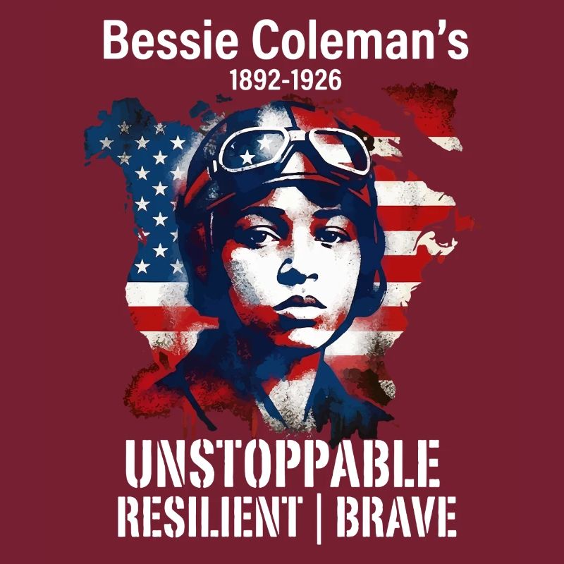 Bessie Coleman Pionnière courageuse de l’aviation