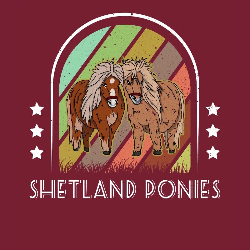 Pferdehalter Pony Shetland Shetty Mädchen
