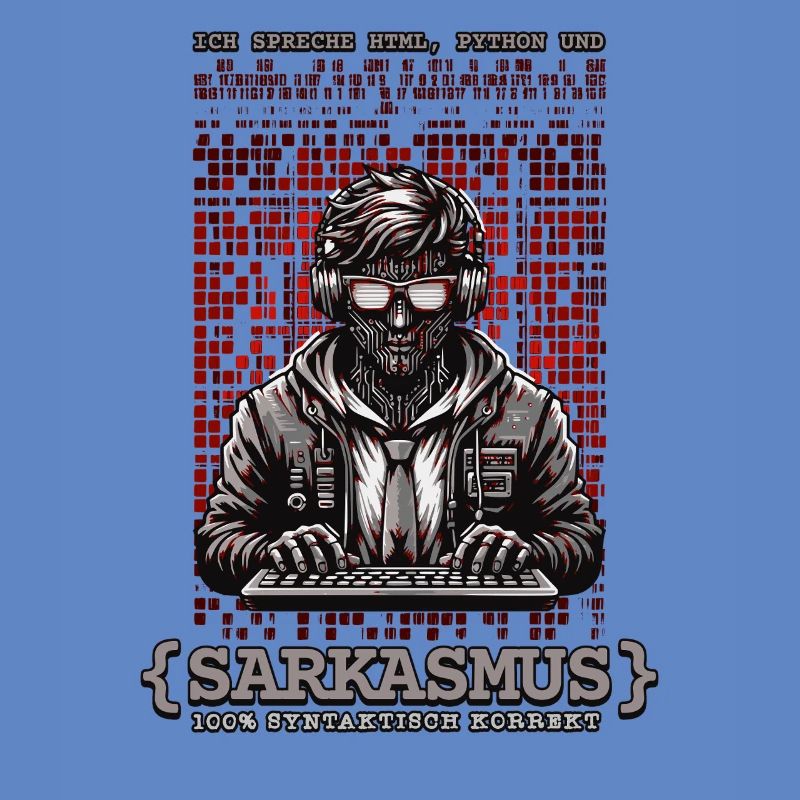 I speak HTML, Python and sarcasm