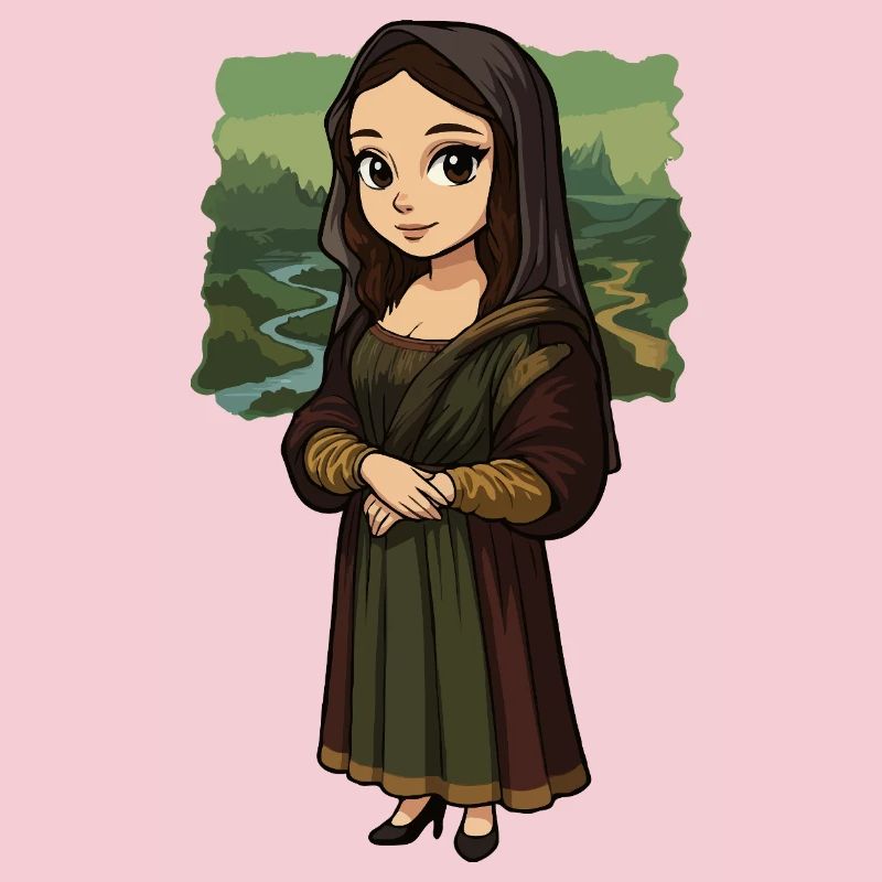 Mona-Lisa-Chibi-Stil