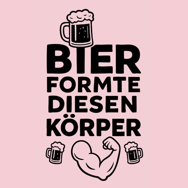 Bier formte diesen Körper