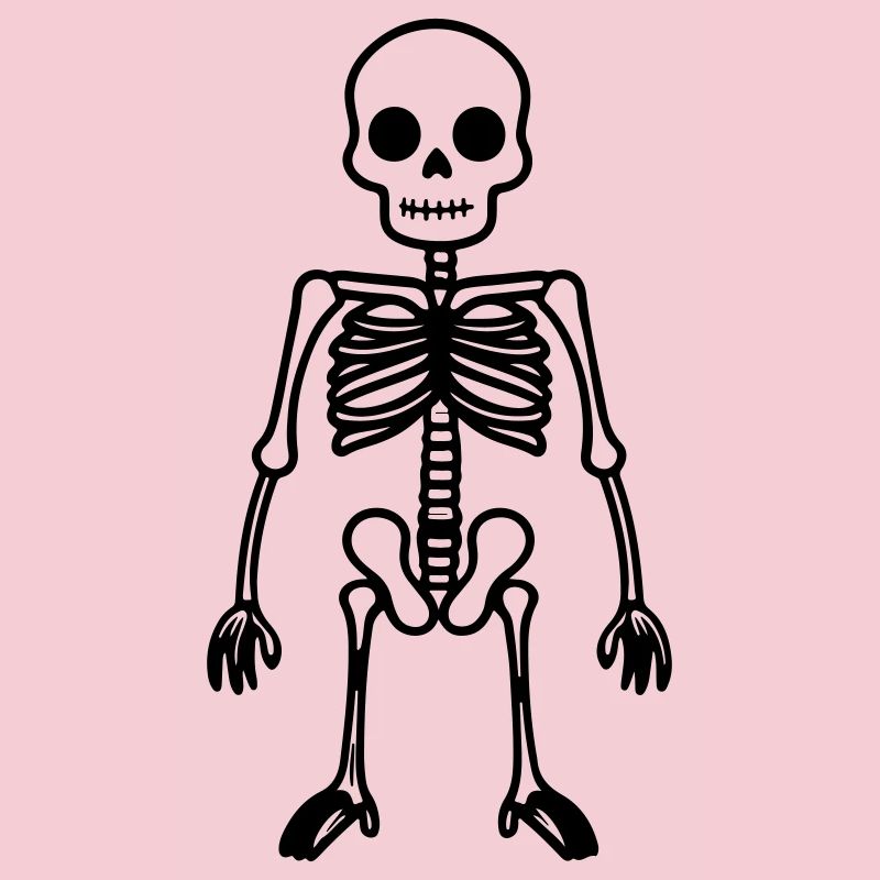 Bande dessinée squelette