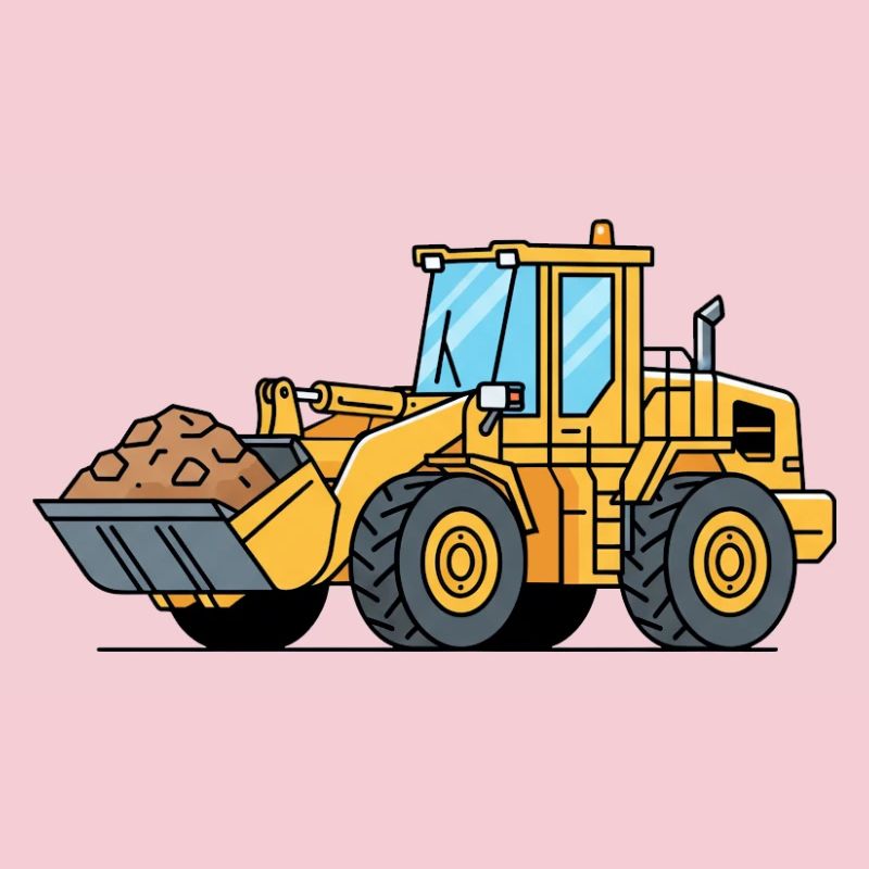 Wheel loader construction machine