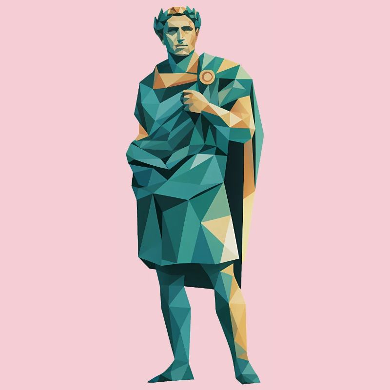 Caesar - Cooles Geschichtslogo