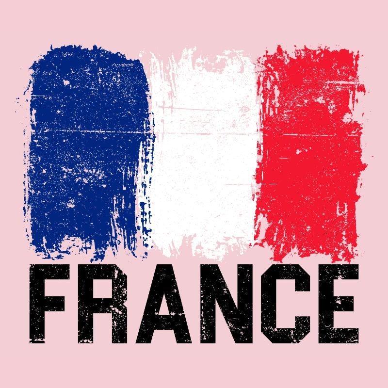 Coup de pinceau Drapeau français