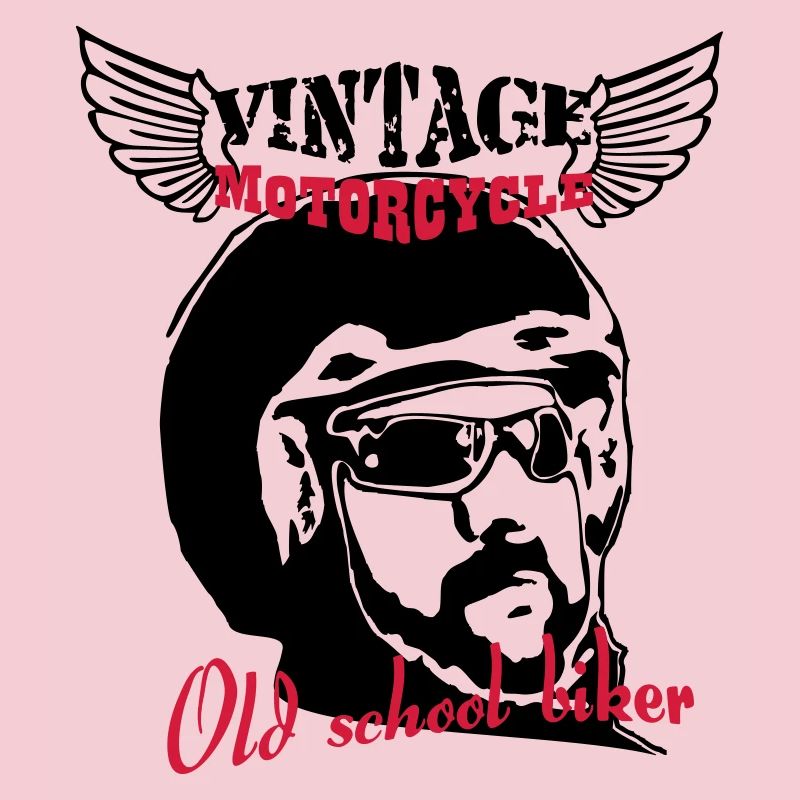 Old Biker Motorcycle 1