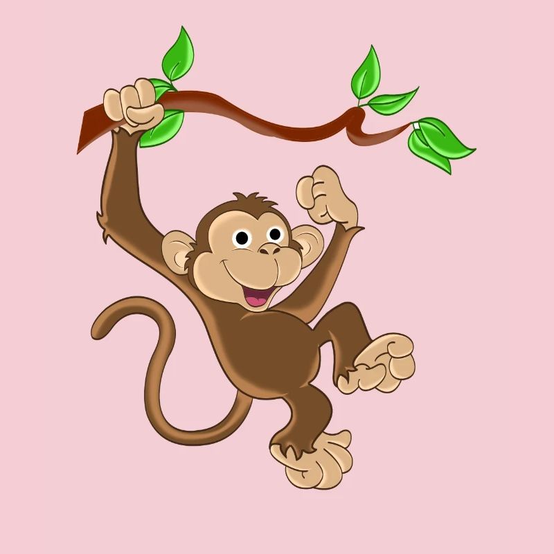 Lustiger Affe