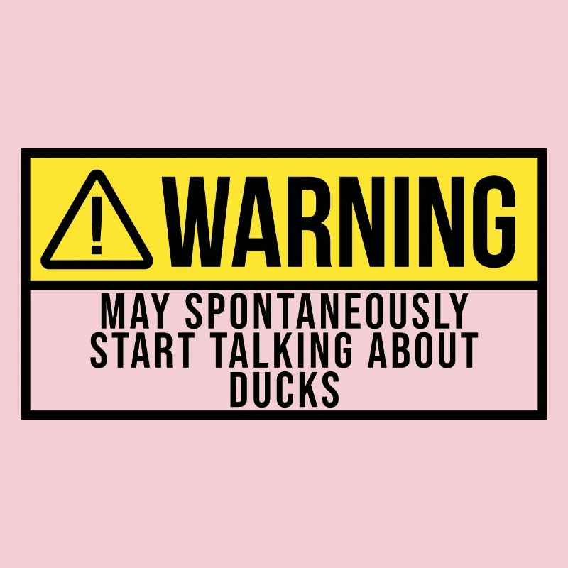 Duck May Spontaneously Start Talking About Ducks