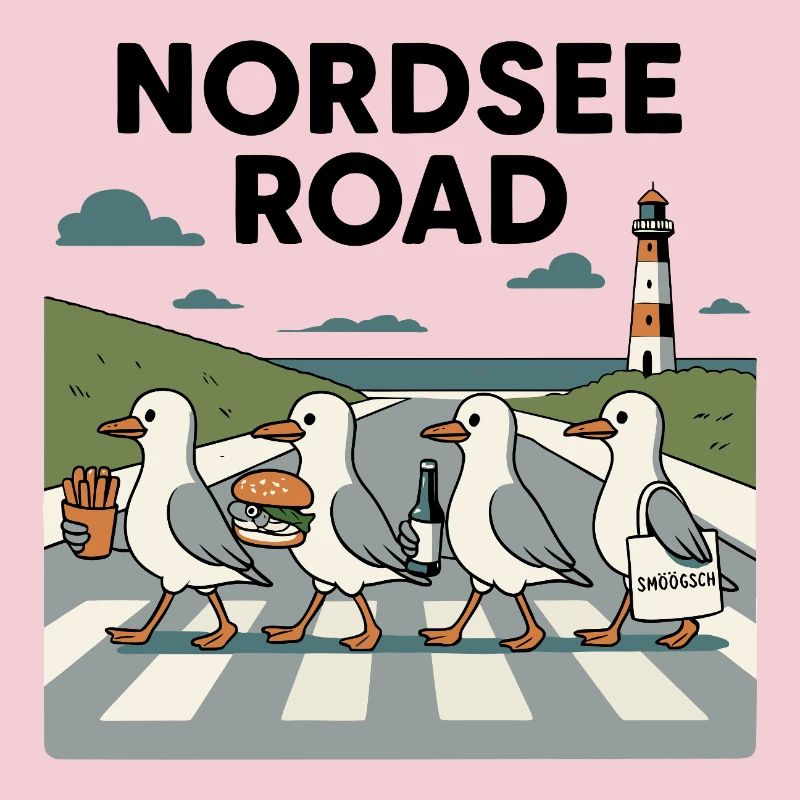 Nordseeroad Möwen