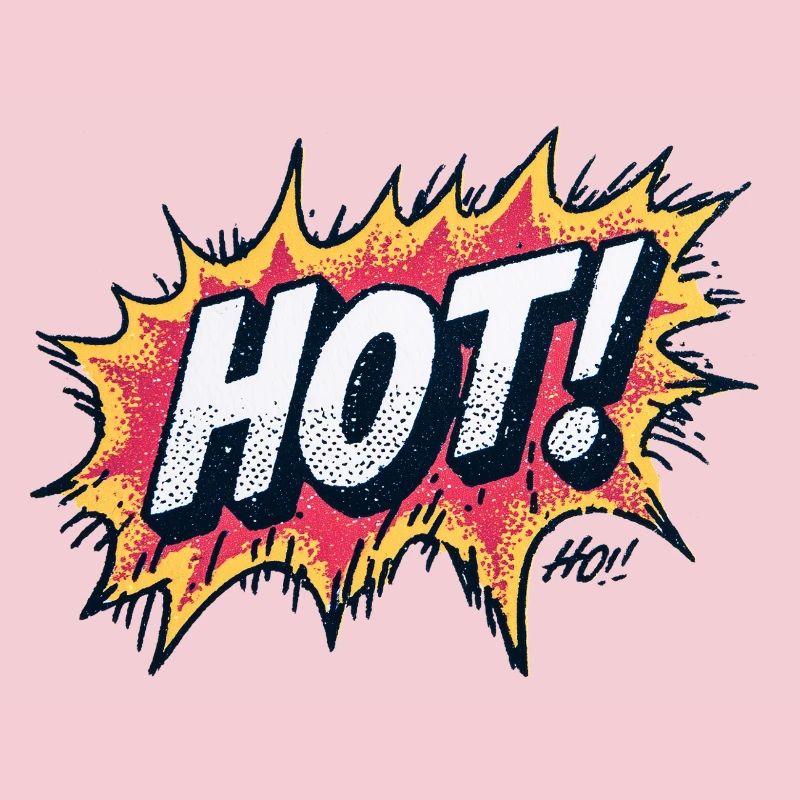 Hot Comic Explosions Design