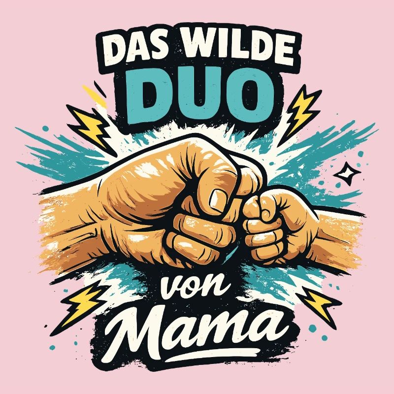 Das wilde Duo von Mama Mutter Kind Power Papa
